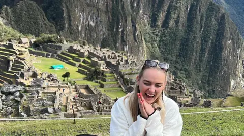Georgie Swallow Georgie on a trek in Peru