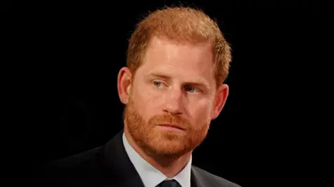Reuters Prince Harry, head and shoulders picture, taken in New York in Sept 2024