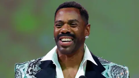 Getty Images Colman Domingo speaks onstage during the Fashion Trust U.S. Awards 2025 in Partnership with Google Shopping on April 08, 2025 in Los Angeles, California