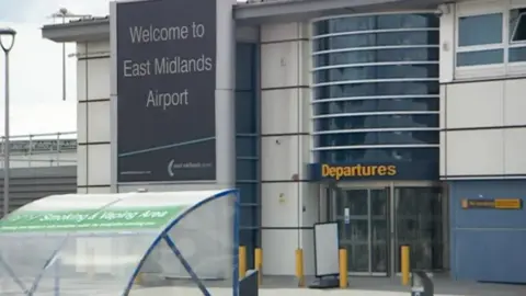 Airport departure lounge