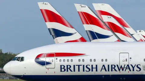 PA Media A British Airways plane