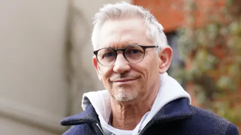 PA Media Gary Lineker in casual clothes