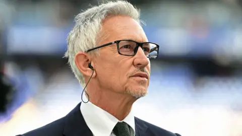 Getty Images BBC Sports pundit Gary Lineker following the Emirates FA Cup final at Wembley Stadium, London.