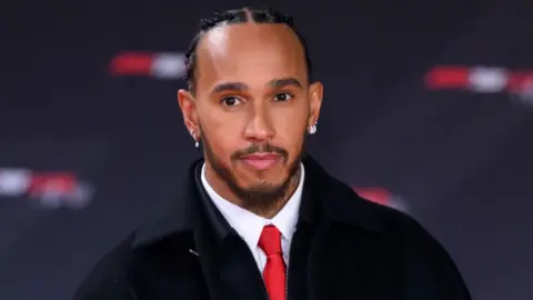 Getty Images Lewis Hamilton attends the F1 75 Live at The O2 Arena on February 18, 2025 in London, England