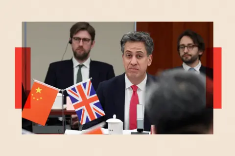 AFP via Getty Images Britain's Energy Secretary Ed Miliband attends the China-UK Energy Dialogue 
