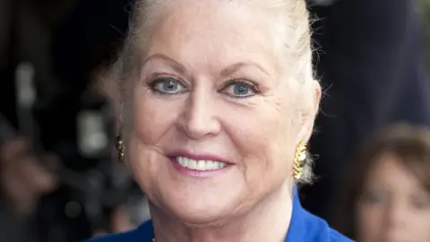 Getty Images Kim Woodburn At The Tric Awards At The Grosvenor House Hotel, London.