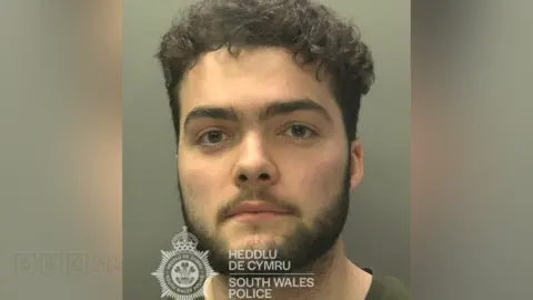 South Wales Police Custody picture of Evan Powell 