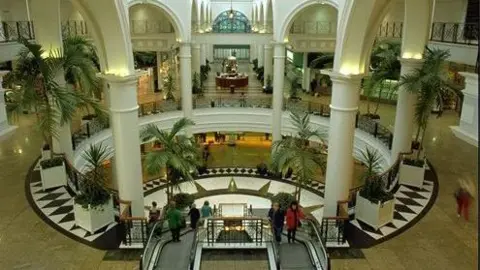 Meadowhall Meadowhall shopping centre soon after it opened