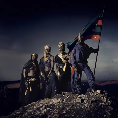 Warner Records Artwork for Pa Salieu's Afrikan Alien