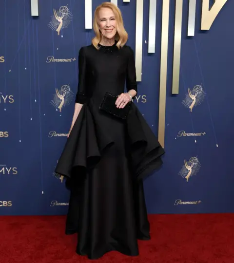 Getty Images Catherine O'Hara attends the 77th Primetime Emmy Awards at Peacock Theater on September 14, 2025 in Los Angeles, California. 