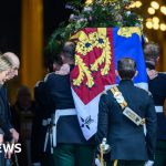 Duchess of Kent’s coffin brought to cathedral ahead of funeral