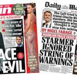‘Face of evil’ and Mandelson ‘finally sacked’
