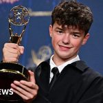 Adolescence star Owen Cooper makes Emmys history as youngest ever male winner
