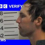BBC Verify reports from house linked to shooting suspect
