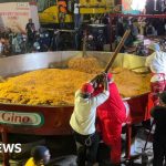Nigerian chef attempts to make world’s largest pot of jollof rice